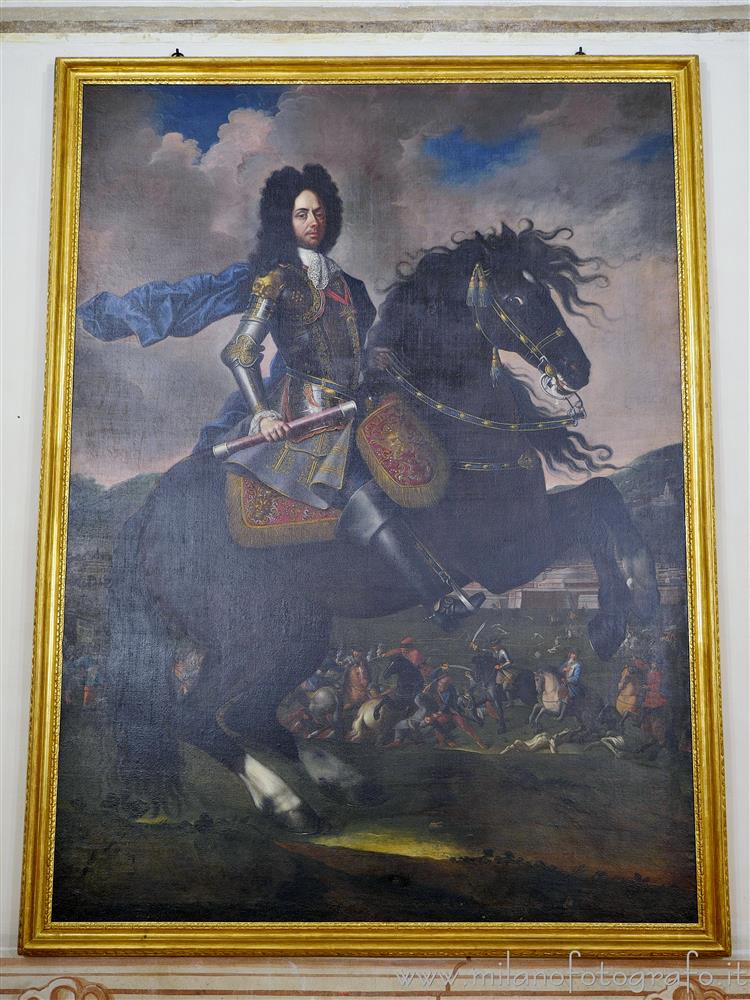 Masserano (Biella) - Ritratto Equestre del Principe Eugenio di Savoia nel Palazzo dei Principi